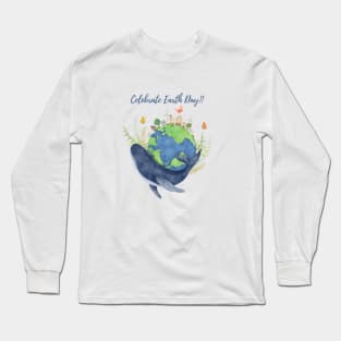 Celebrate Earth Day Long Sleeve T-Shirt